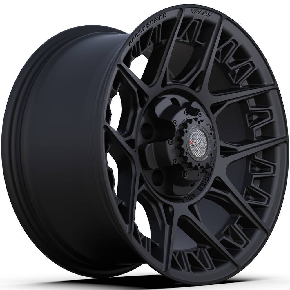 4Play Sport 4PS50 Satin Black Wheel