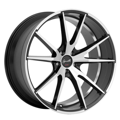 Gianelle DAVALU Black/Machined wheel