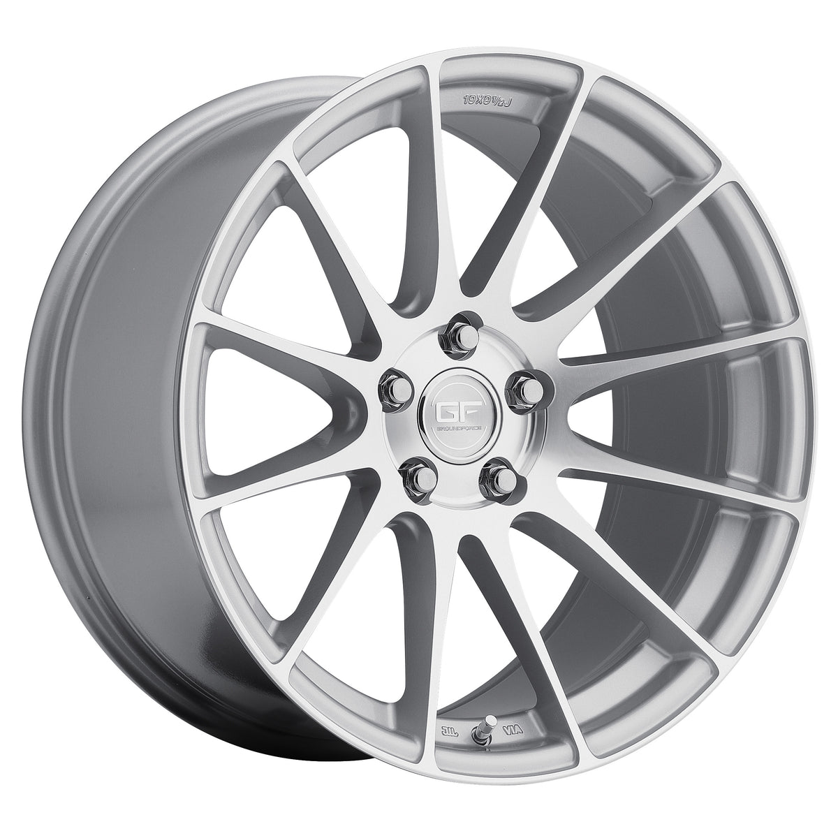 MRR GF6 Machined/Milled/Silver wheel