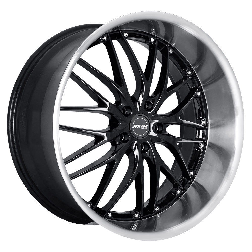 MRR GT1 Machined/Milled/Black wheel