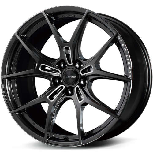 Gram Lights 57FXZ Super Dark Gunmetal with Machined Accents