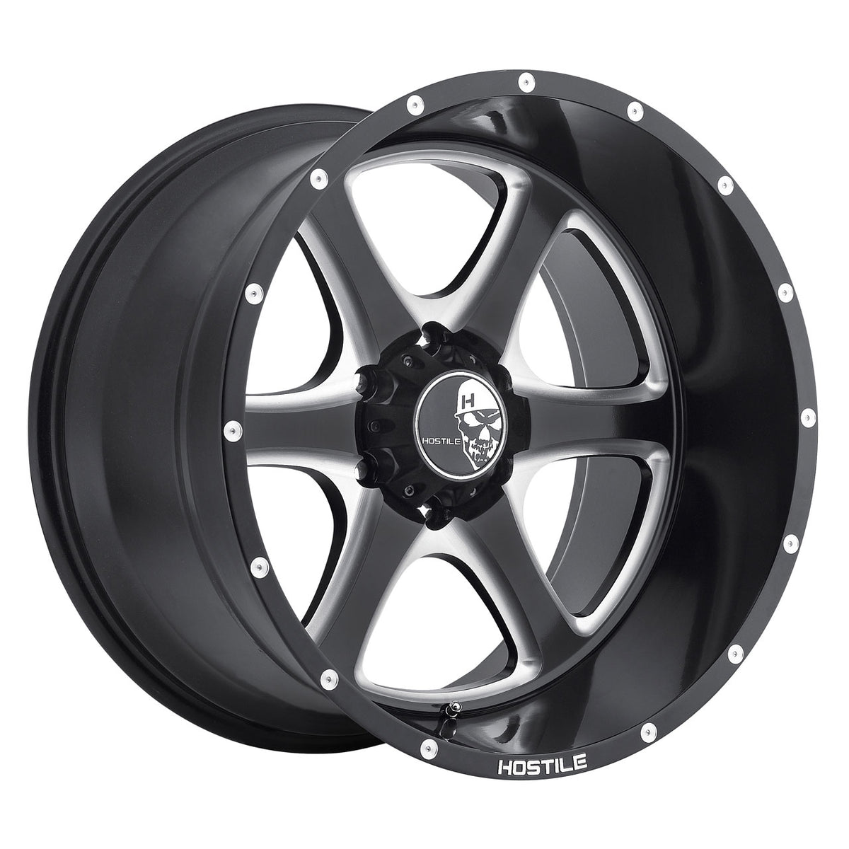 Hostile H105 EXILE-6 Black wheel