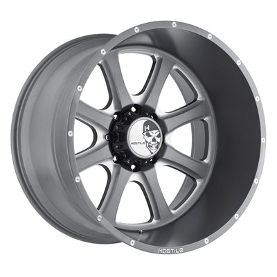 Hostile H105 EXILE-8 Graphite/Machined wheel