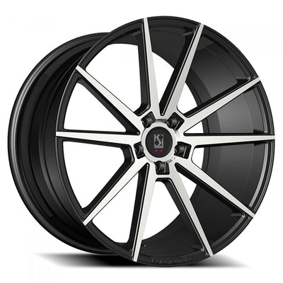 Koko Kuture LE MANS Black/Machined wheel