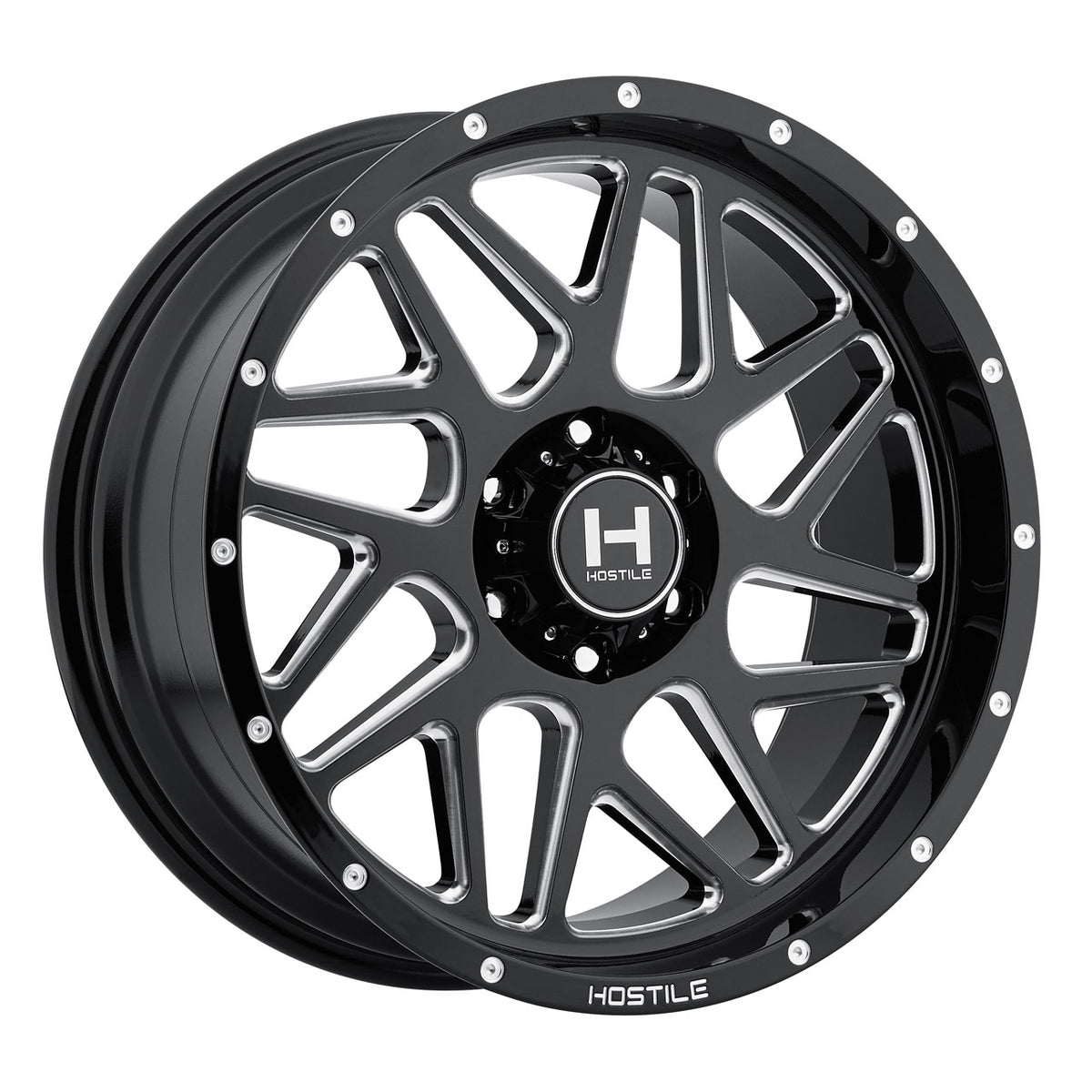 Hostile H108 SPROCKET Black wheel