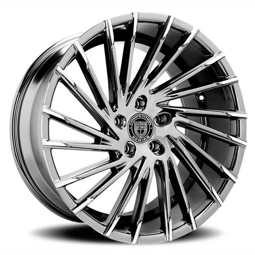 Lexani WRAITH Dark Tint PVD with M wheel