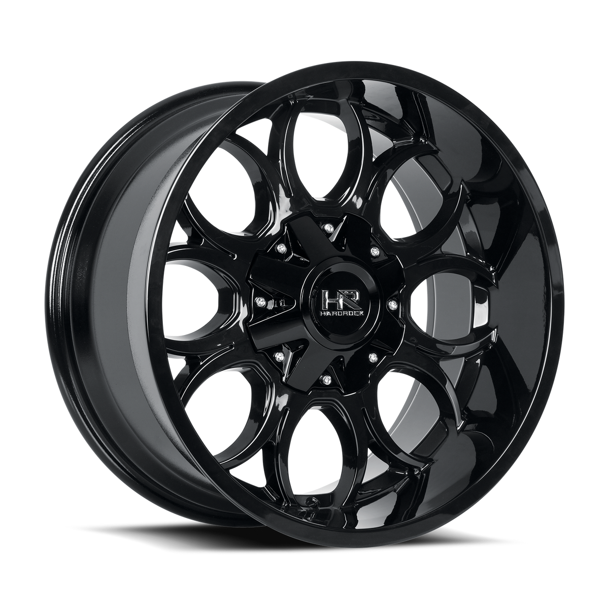 Hardrock Offroad Horseshoe H713 Gloss Black wheel