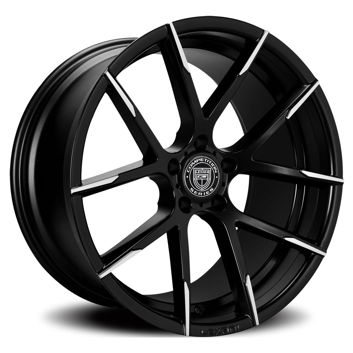 Lexani STUTTGART Black/Machined wheel