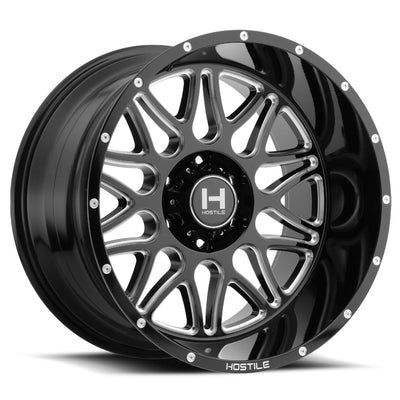 Hostile Blaze Black wheel