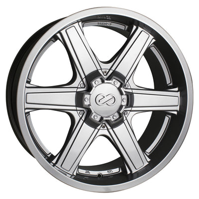 Enkei Blackhawk Silver wheel