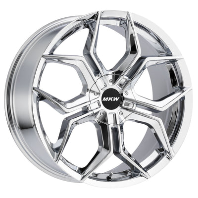 MKW M121 Chrome wheel