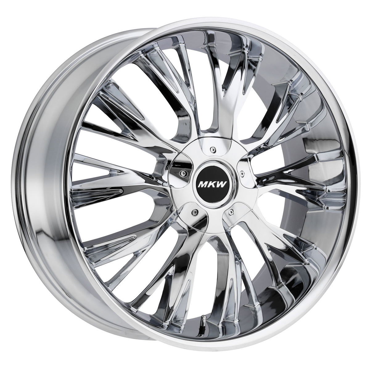 MKW M122 Chrome wheel