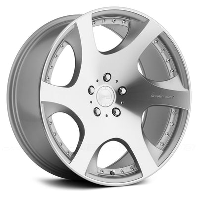 MRR VP3 Machined/Milled/Silver wheel
