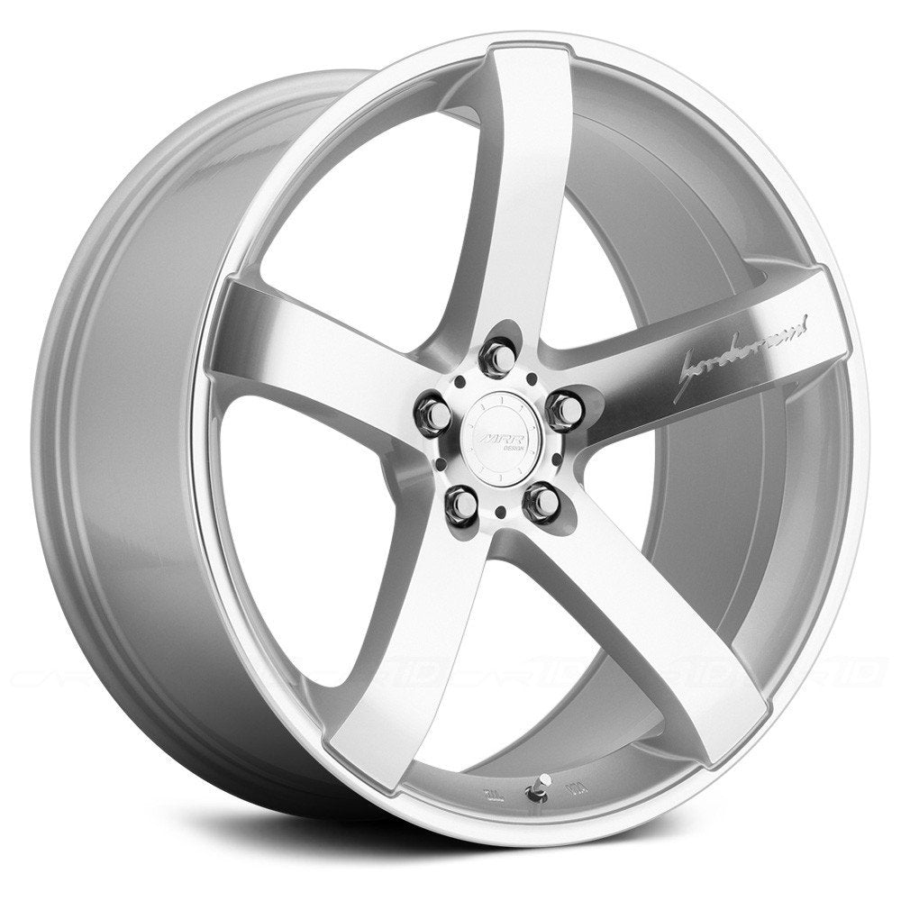 MRR VP5 Machined/Milled/Silver wheel