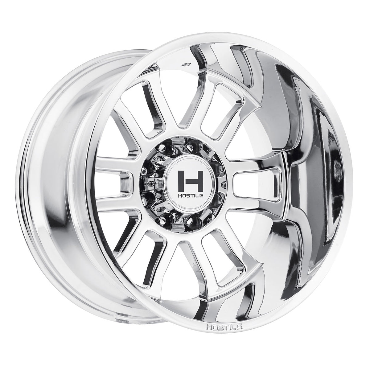 Hostile H107 GAUNTLET Chrome wheel