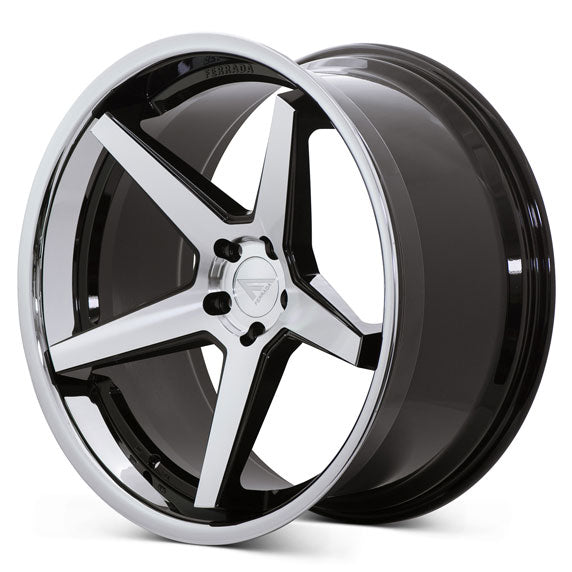 Ferrada FR3 Black/Machined/Chrome wheel
