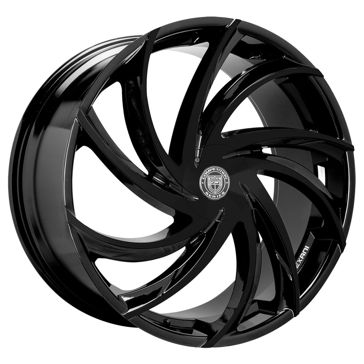 Lexani TWISTER CVR Black wheel