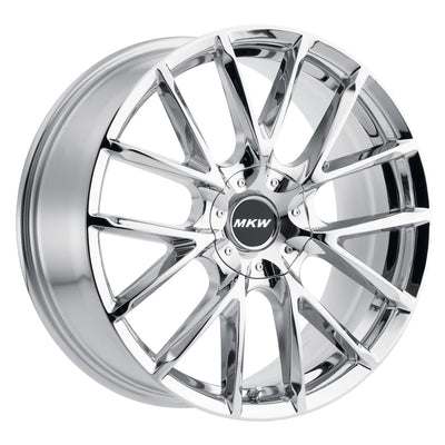 MKW M123 Chrome wheel