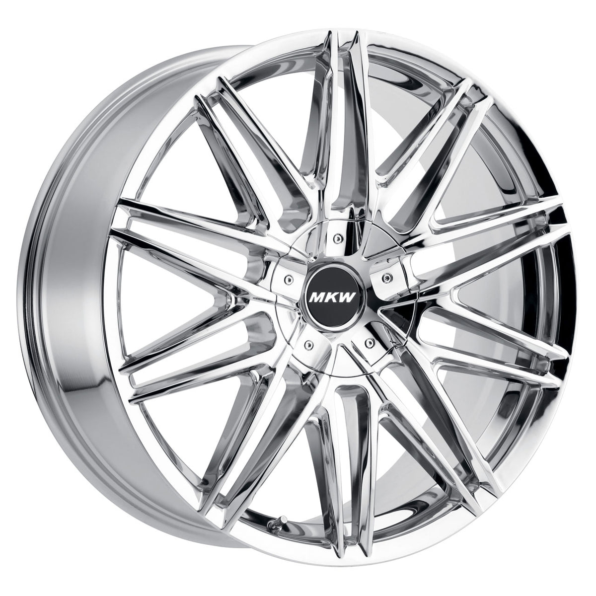 MKW M124 Chrome wheel