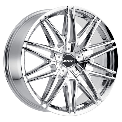 MKW M124 Chrome wheel