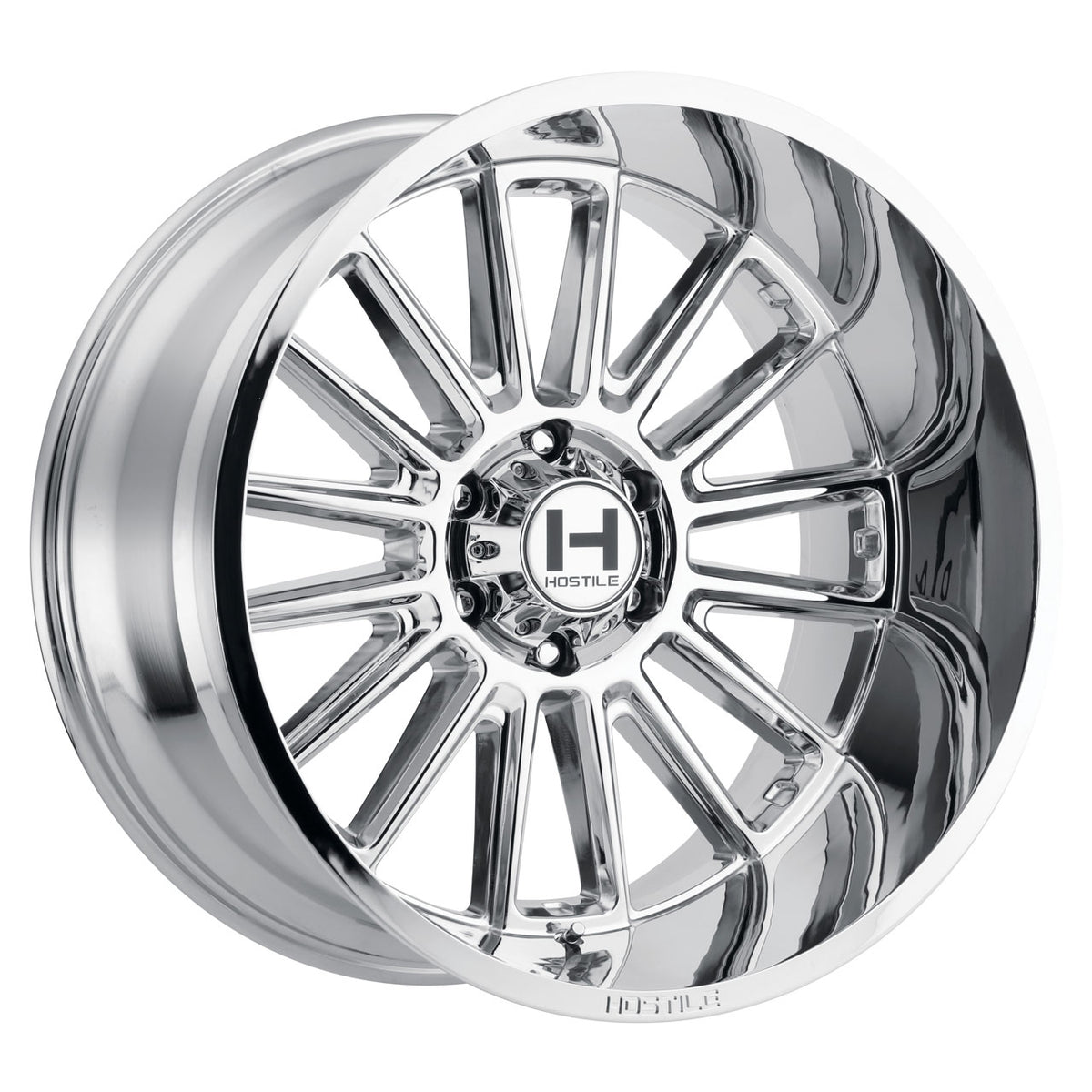 Hostile H115 PREDATOR Chrome wheel