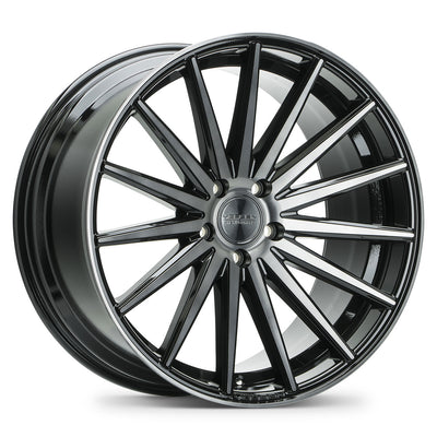 Vossen VFS-2 Black/Machined wheel