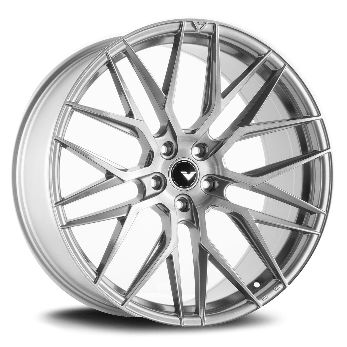 Vorsteiner V-FF 107 Titanium/Silver wheel
