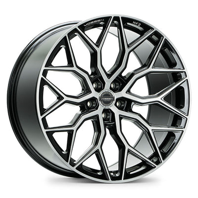 Vossen HF-2 Black wheel