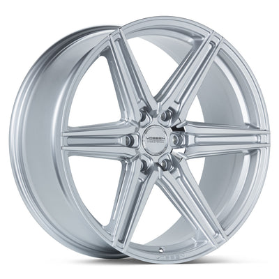 Vossen HF6-2 Silver/Polished wheel