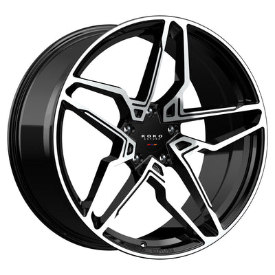 Koko Kuture BRAGA Black/Machined wheel