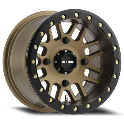 Method Race Wheels MR406 UTV BEADLOCK Bronze/Black wheel