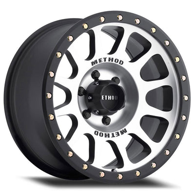 Method Race Wheels MR305 NV Black/Machined wheel