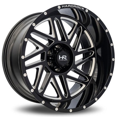 Hardrock H501 BONES XPOSED Black/Machined wheel