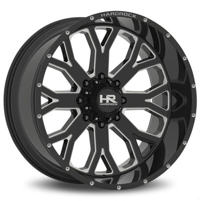 Hardrock H504 SLAMMER XPOSED Black/Machined wheel