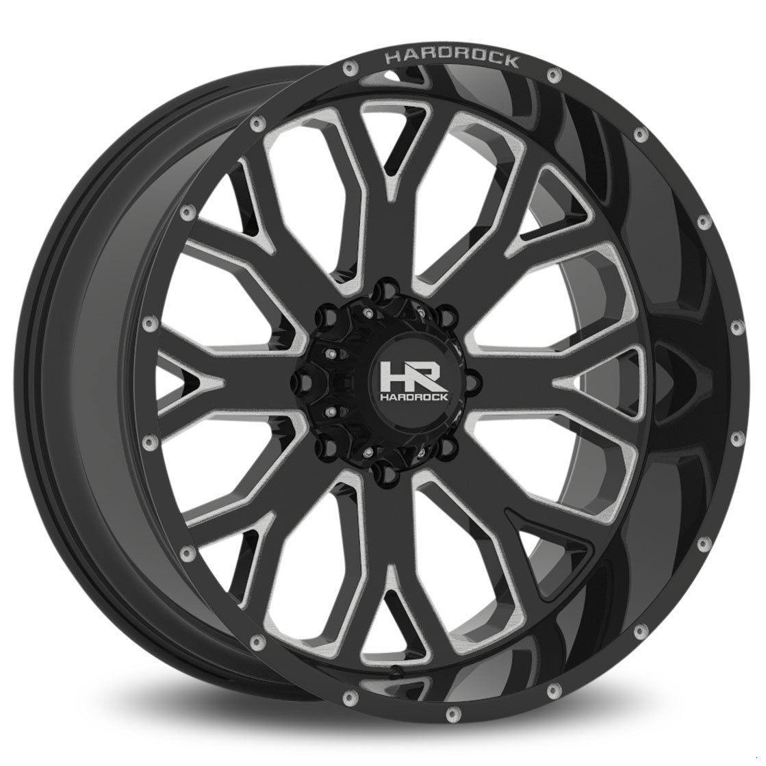 Hardrock H504 SLAMMER XPOSED Black/Machined wheel