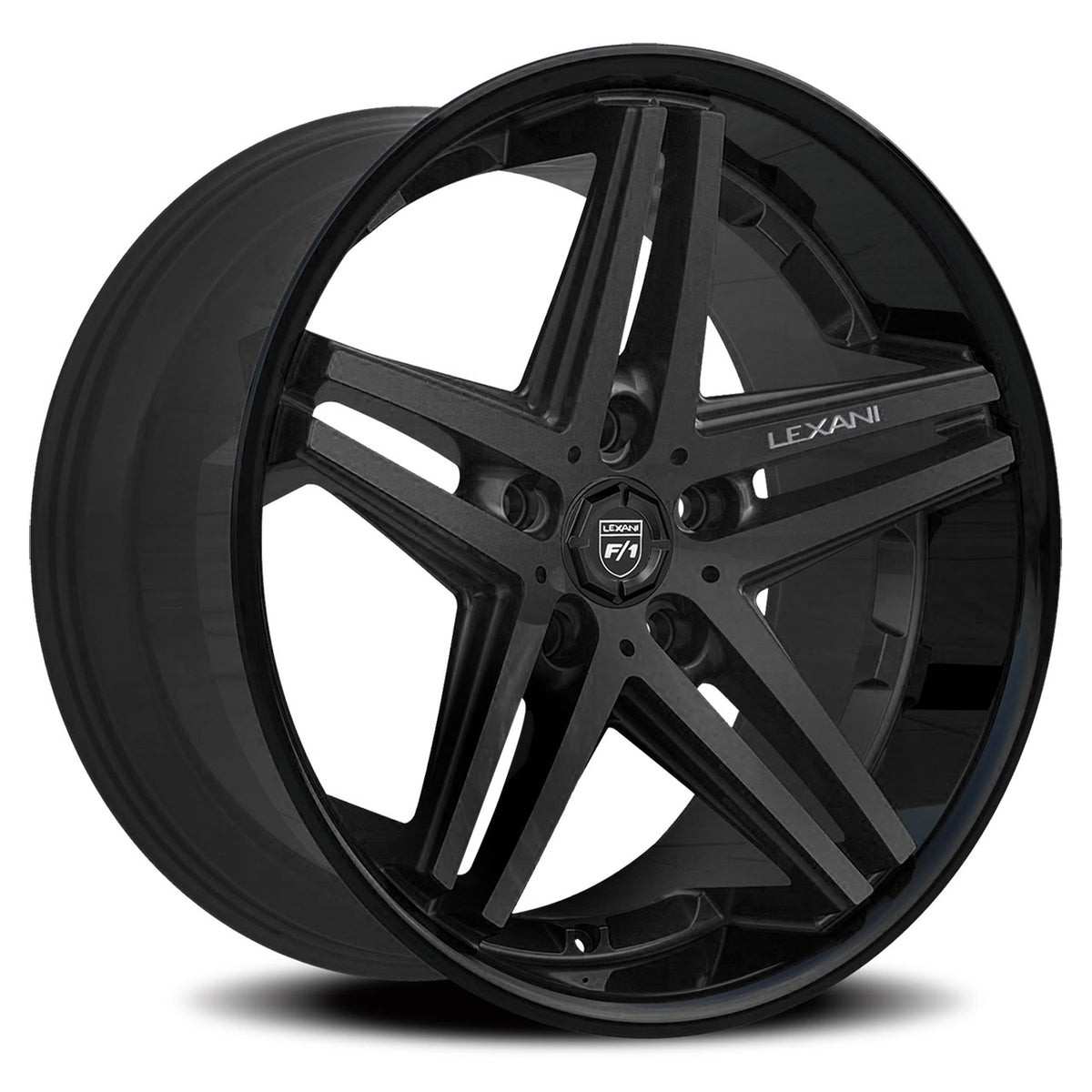 Lexani EKKO Black wheel
