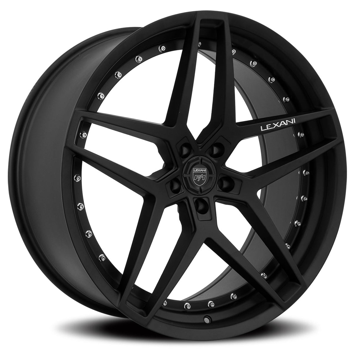 Lexani SPIKE Black wheel
