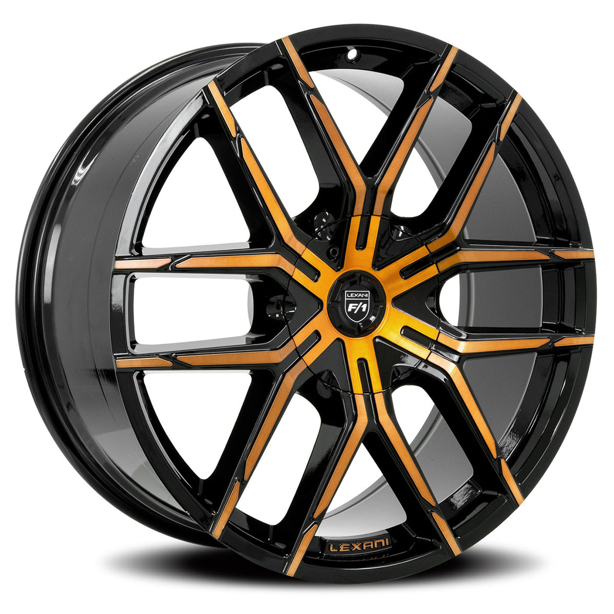 Lexani VERTIGO CVR Brushed with Bronze wheel