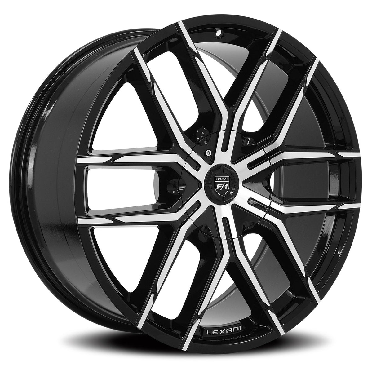 Lexani VERTIGO CVR Black/Machined wheel