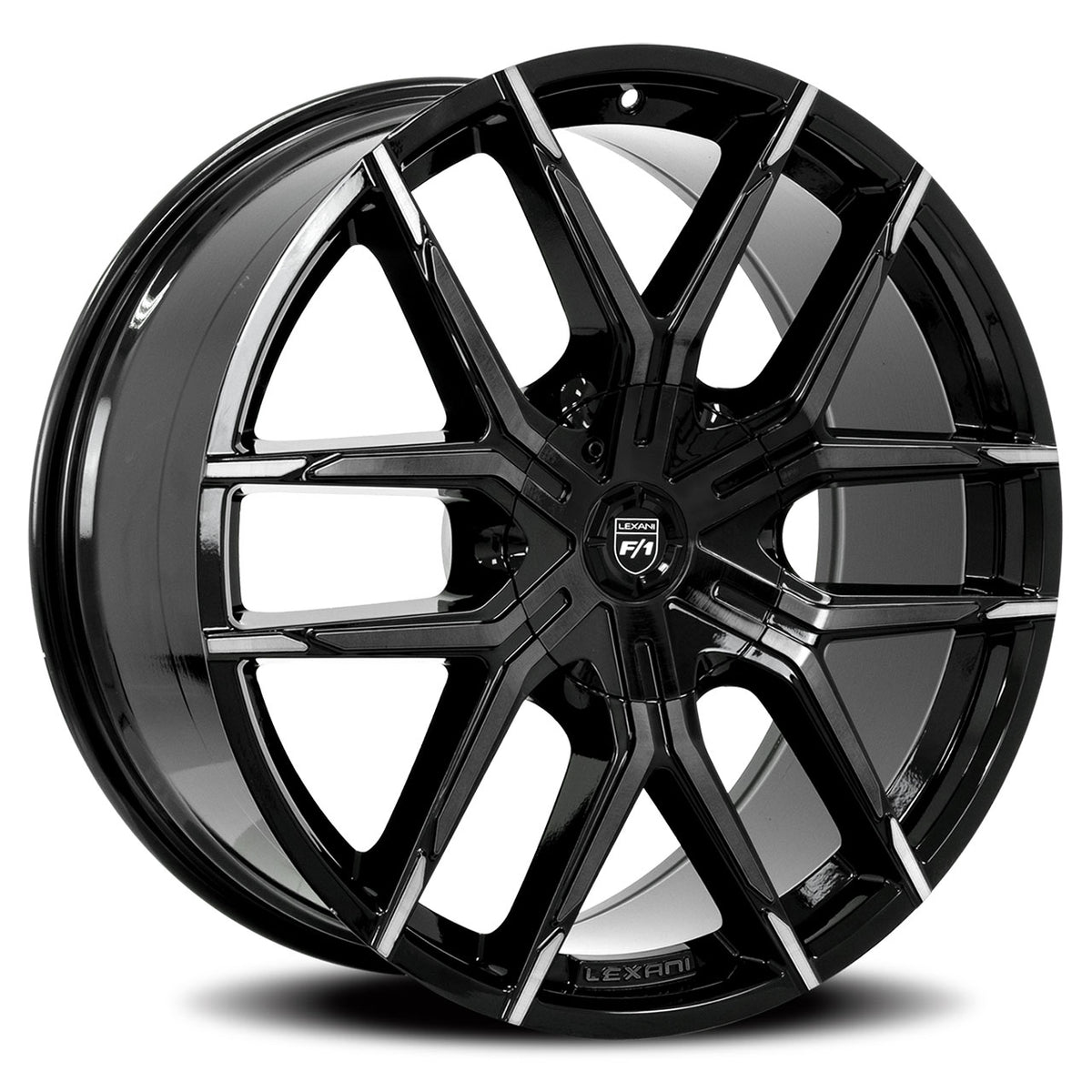 Lexani VERTIGO CVR Black/Machined wheel