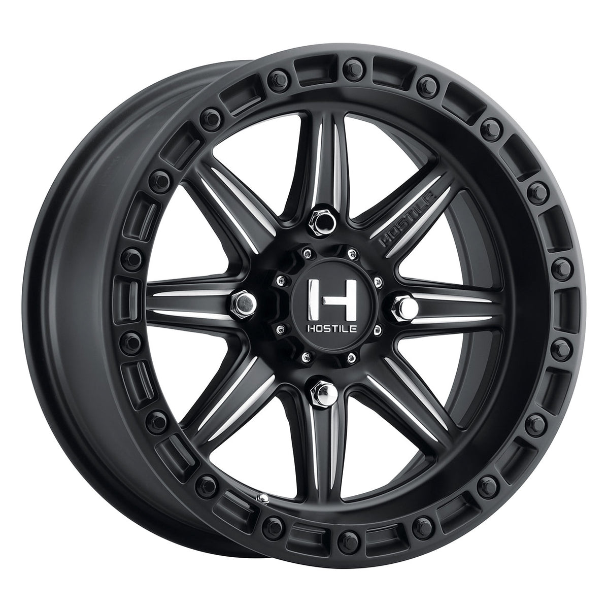 Hostile H109 ALPHA UTV Black/Machined wheel