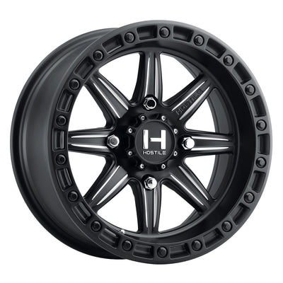 Hostile H109 ALPHA UTV Black/Machined wheel