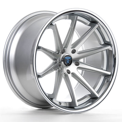 Rohana RC10 Silver/Machined/Chrome wheel