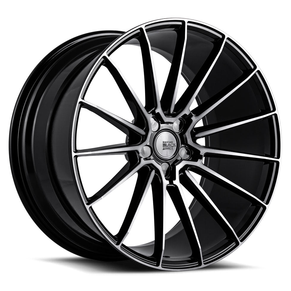 Savini BM16 Black/Machined wheel