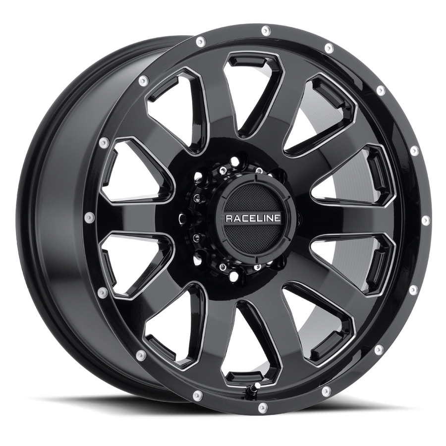 Raceline Enforcer Black with Milled Sp wheel