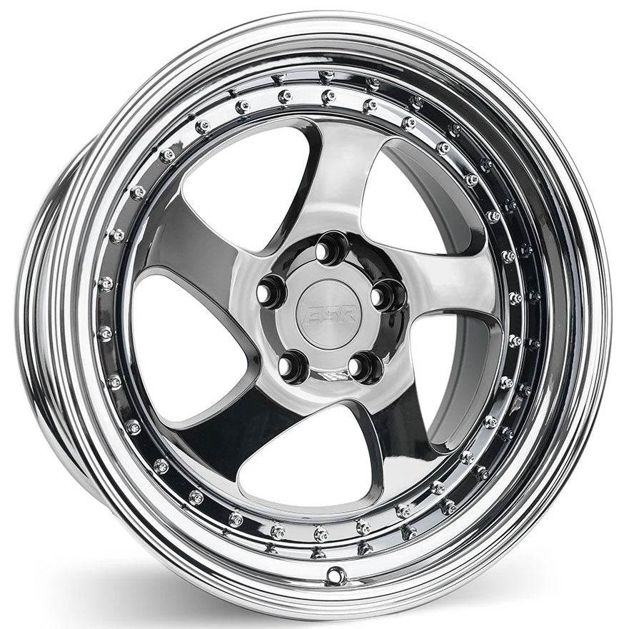 ESR SR02 Black/Chrome wheel