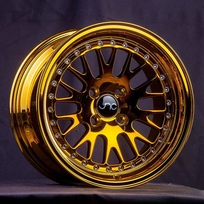 JNC JNC001 Gold/Chrome wheel
