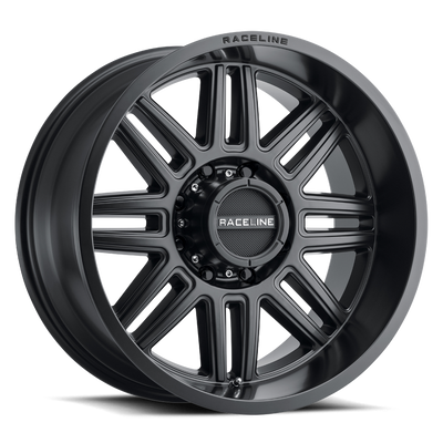 Raceline 948B SPLIT Satin Black wheel