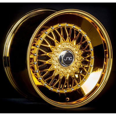 JNC JNC004S Gold/Chrome wheel