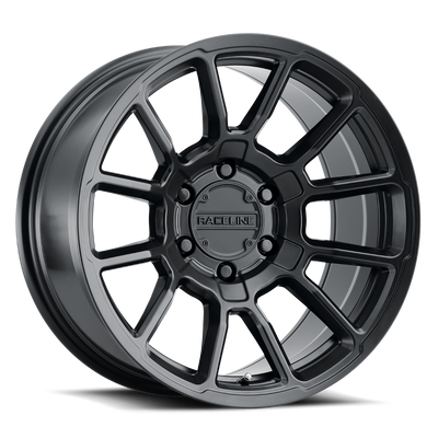 Raceline 950B GAUGE Satin Black wheel
